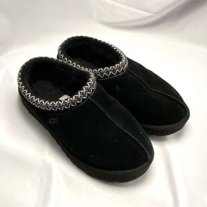 UGG Tasman Black Slippers GUC sz 8